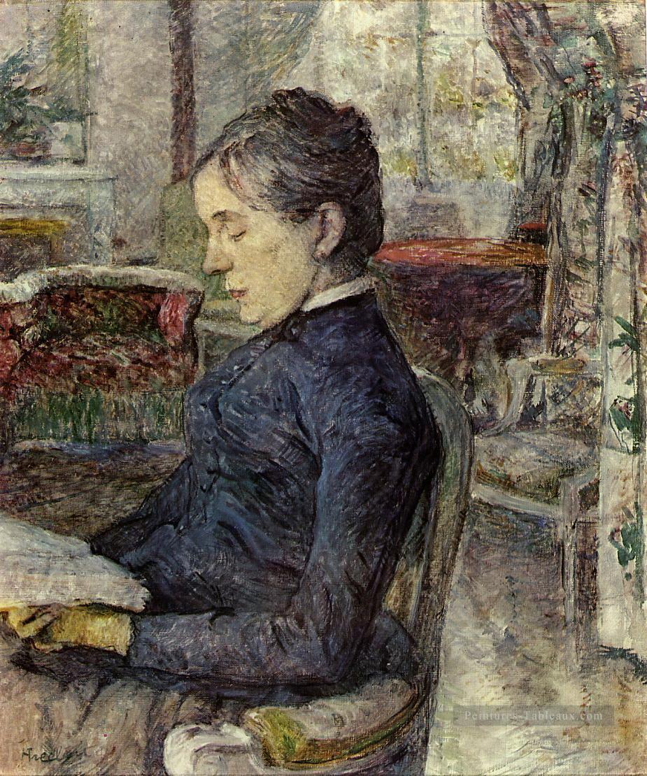 comtesse 1887 Toulouse Lautrec Henri de Peintures à l'huile